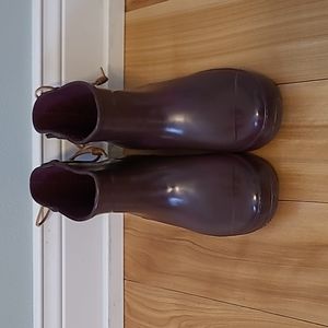 Womens walker turf rain boots sz 8 Sperry